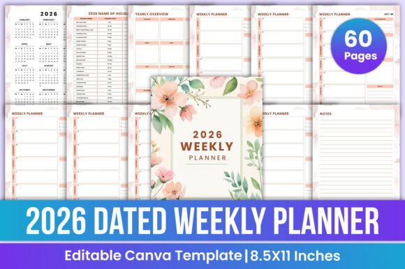 2026 Dated Weekly Planner Canva Interior: A Practical Guide to Choosing and Using It Effectively