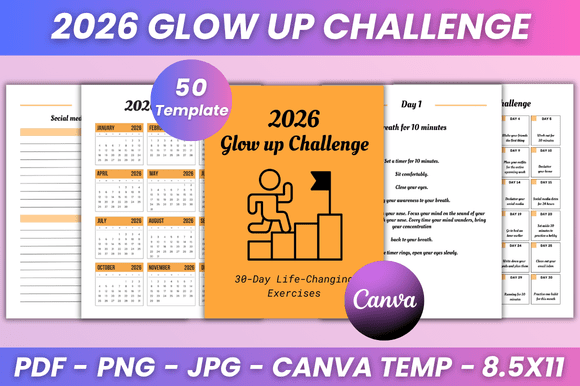 2026 Glow Up Challenge Kdp Interior: A Strategic Tool for Personal and Professional Growth