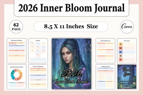 2026 Inner Bloom Journal: A Path to Inner Growth
