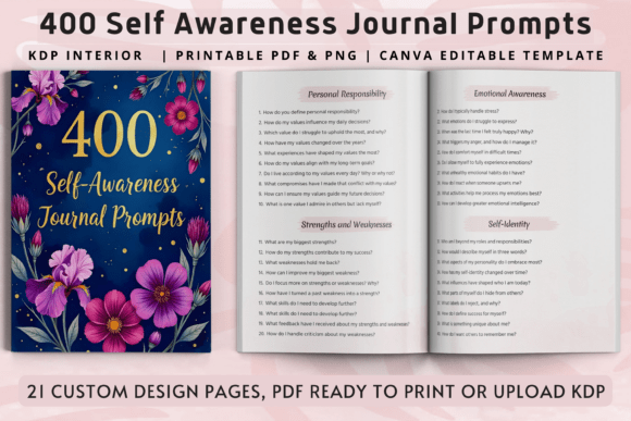 400 Self Awareness Journal Prompts: A Powerful Tool for Personal Growth
