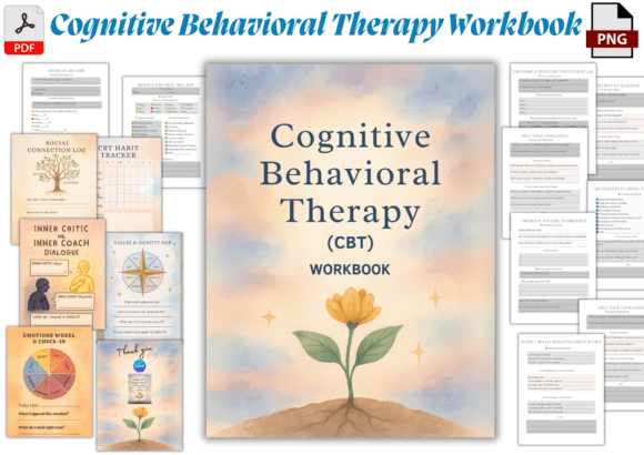 Cognitive Behavioral Therapy Workbook: A Tool for Mental Health and Personal Growth