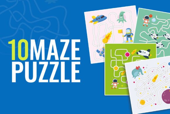 Engaging Learning with Maze Puzzle for Kids
