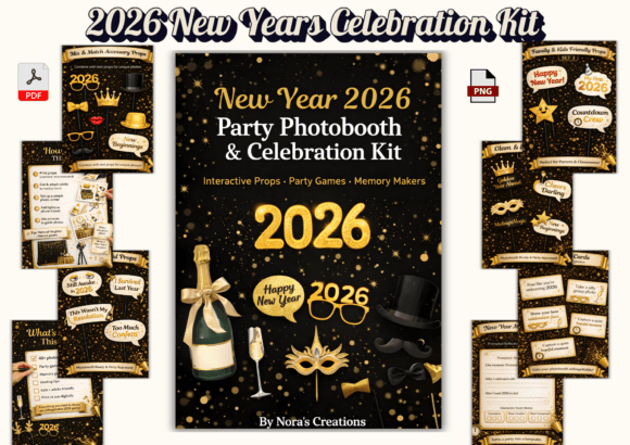 New Year 2026 Party Photobooth