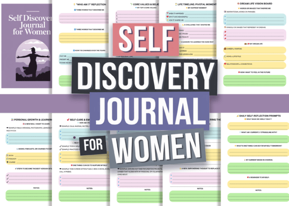 Self Discovery Journal for Women: A Guide to Personal Growth and Empowerment