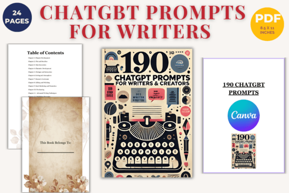 Unlock Your Creativity with 190 ChatGPT Prompts for Writers