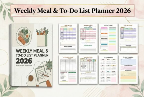 Weekly Meal To-Do List Planner 2026: A Tool for Smarter Living